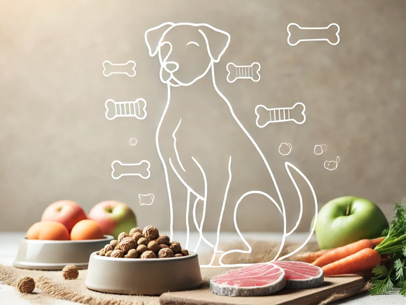 عناصر لازم در تغذیه سگ تازه زایمان کرده