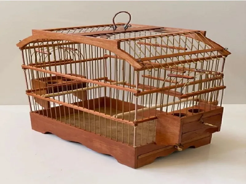 قفس پرندگان چوبی