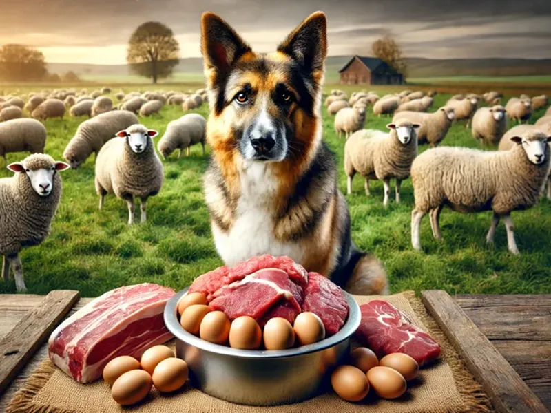 پروتئین، بخشی از بهترین رژیم غذایی برای سگهای فعال